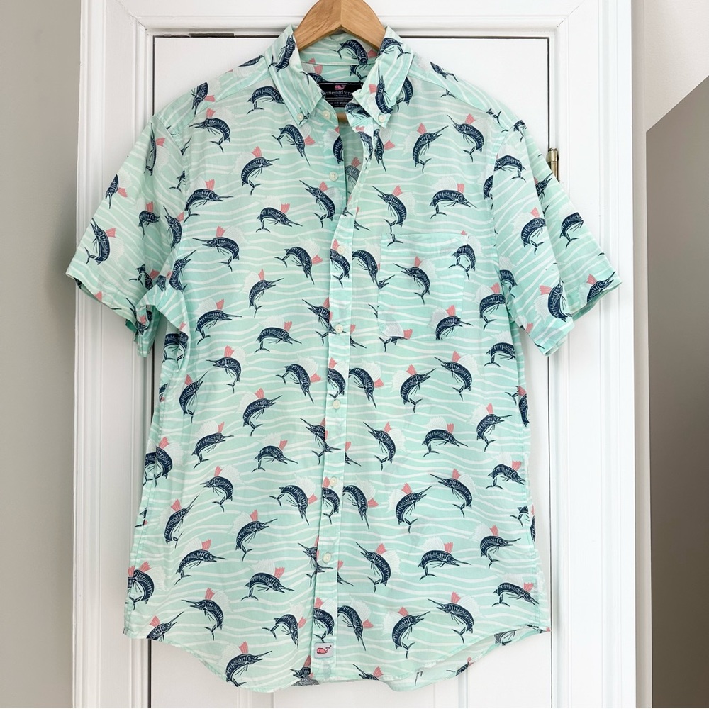 Murray Shirt Marlin Fish Print